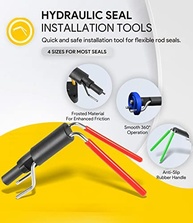 Kit 6 Ferramentas de Instalação de Vedação Hidráulica U-Cup - Instalação Rápida e Segura - imagem 3