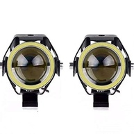 Farol de Milha Moto Angel Eyes U7 Branco Grande - Iluminação Potente e Estilo Único - imagem 3