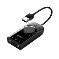 Placa de Som USB Ugreen: Som Cristalino para seu Notebook e PC - imagem 1