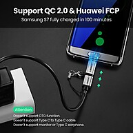Adaptador USB-C para Micro USB UGREEN - imagem 2