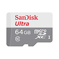 Cartão MicroSD 64GB SanDisk Ultra 100MB/s A1 UHS-I - imagem 2