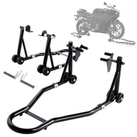Suporte Elevador de Moto 400kg: Garfo U+L, Roda Traseira e Dianteira - Suzuki, Yamaha, Honda - imagem 2