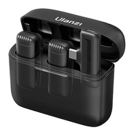 [para Android] ULANZI Microfone de lapela sem fio J12 para telefone USB C, microfone plug-play 2 em 1 com capa de carregamento para telefone entrevista de gravação de vídeo - imagem 4