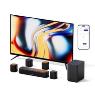 ULTIMEA Barra de Som 7.1 Canais: Som Imersivo para sua Smart TV | 330W, 4 Surround Speakers, Subwoofer e App Control - imagem 1