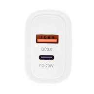 Carregador Ultra Rápido i2GO PRO: USB-C PD 20W + USB-A QC 18W - Branco - imagem 3