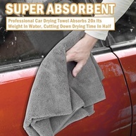 Pacote com 2 Panos de Microfibra Ultra Absorventes 29,2x59,7cm - Sem Arranhões para Carros, SUVs e Limpeza Doméstica - imagem 5