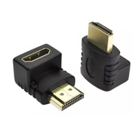 Kit 5 Adaptadores HDMI 90 Graus em L: Conexão Perfeita para 4K Ultra HD - imagem 5