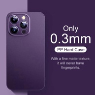 Capa iPhone Ultra Fina 0.3mm - Proteção e Estilo! - imagem 2