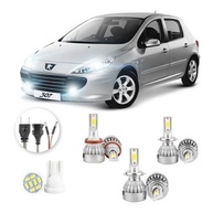 Ultra LED Peugeot 307: Iluminação 20000lm - imagem 1