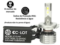 Kit Lâmpada Ultra LED Black Diamond F13-H1: Iluminação Potente 9000Lm 6000K para seu Carro - imagem 5