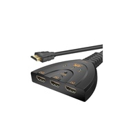 Seletor Chaveador HDMI 3x1 4K Ultra HD - Conecte e Desfrute com Qualidade Superior - imagem 1