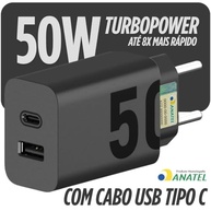 Carregador Turbo 50W Tipo C e USB: Carregamento Ultra Rápido para Todos Seus Dispositivos - imagem 3