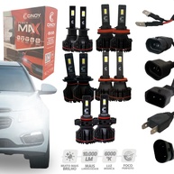 Ultraled Cinoy 10000lm: Iluminação Ultra Branca para Seu Carro - imagem 1