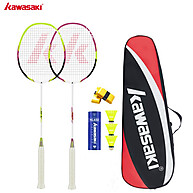 Raquetes Kawasaki KD-3 + KC-081 – Fibra de Carbono Ultraleve - imagem 2