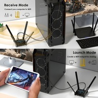 Wavlink AX5400: Wi-Fi 6E Ultrarrápido! - imagem 2