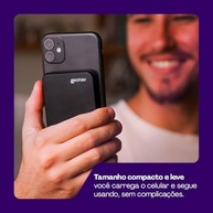 Geonav Power Bank MagSafe 5000mAh: Carregamento Rápido por Indução e USB-C Ultraslim - imagem 3