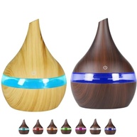 Difusor de Aromas Ultrassônico 300ml com LED 7 Cores - Umidificador e Purificador de Ar com Design Moderno - imagem 2