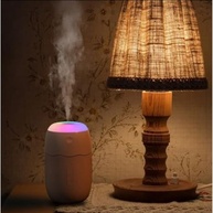 Mini Umidificador Purificador de Ar Aromatizador Difusor Portátil Ultrassônico com Cabo USB e LED Silencioso Multicolorido para Qualquer Ambiente - Recarregável com Luz Colorida 280ML - imagem 3
