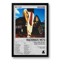 Quadro Álbum Nada como um Dia após o Outro Dia - Racionais Mc's - 40x60cm | Moldura Ecológica com Impressão Premium - imagem 1