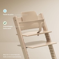 Baby Set para Cadeira Tripp Trapp V2 Stokke - Conforto e Segurança em um Kit Completo (STORM GREY) - imagem 5