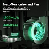 VIVOSUN Umidificador AeroStream H19 19L com Controle Inteligente e Sonda de Umidade - imagem 3