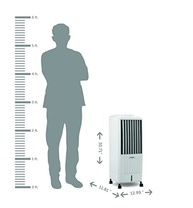 Symphony Climatizador Diet 8i 8L com Controle Remoto - Resfria, Umidifica e Filtra o Ar - imagem 4