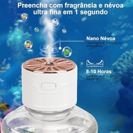 Umidificador 3 em 1 Portátil 500ml com Luz Noturna LED 7 Cores e Aromaterapia - imagem 5