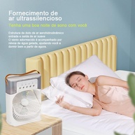 Ventilador Portátil com Umidificador e Luz LED - Refresque seu Ambiente com Estilo - imagem 5