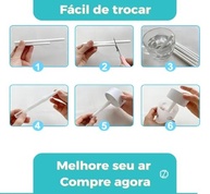 Filtros de Algodão para Umidificador Ultrassônico - 15 Unidades 12cm x 0,8mm - imagem 4