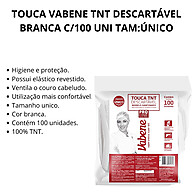 Touca TNT Descartável: Proteção e Higiene (100 Un) - imagem 2
