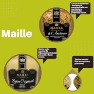 Mostarda Francesa Maille Dijon E L'ancienne Kit Com 2 Un - imagem 4