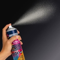Tinta Spray 400ml Branco Fosco Uso Geral em Aço Ferro Couro Gesso Cerâmica | Universo | Kit 04 un - imagem 3