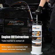Extrator de Óleo Manual FOUR UNCLES 6.5L: Troca de Óleo Fácil e Limpa para Seu Veículo - imagem 5