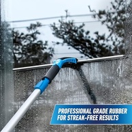 Unger Janela Giratória Profissional com Rodo de Vidro 45,7 cm - Controle Total e Limpeza Impecável - imagem 5