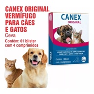 Canex Original: Vermífugo Cães e Gatos – Dose Única - imagem 2