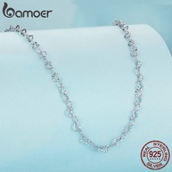 Colar de Prata Coração Bamoer 925: Elegância Única - imagem 2