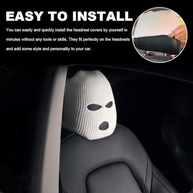 Kit 2 Capas Divertidas para Encosto de Cabeça de Carro - Proteção e Estilo Único! - imagem 5
