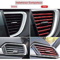 Tiras Decorativas para Ar Condicionado do Carro: Estilo Único! - imagem 1