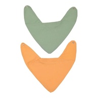 Babador Bandana Liso Papi Baby - Conforto e Estilo para Bebês com Tamanho Único (2 Unidades) - imagem 2