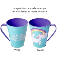 Kit 2 Canecas Unicórnio com Alça 360ml - Infantil BPA Free | Presente Ideal para Festas e Lembranças - imagem 4