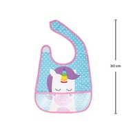 Buba Babador Com Bolso Impermeável - Unicórnio Champagne para Bebês - imagem 5