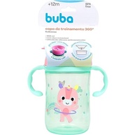 Copo de Treinamento 360° Unicórnio Bubazoo - 300ml | Antivazamento e Seguro - imagem 4