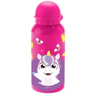 Garrafa Térmica Inox Infantil Unicórnio 400ml - Squeeze Meus Melhores Amigos com Tampa e Mosquetão - imagem 3