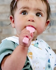 Colher de Silicone Unicórnio - Kit com 2 Unidades Macias e Ergonômicas para Bebês - imagem 2