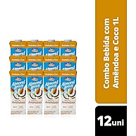 Almond Breeze Coco 1L: Pack 12 Unid. Sabor Tropical! - imagem 3