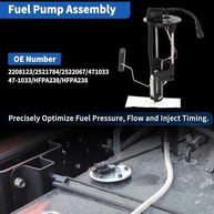 Bomba de Combustível Elétrica Motoforti para Polaris Ranger 1000 (2020-2025) - Unidade de Envio Completa - imagem 4