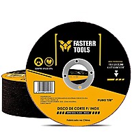 Disco Corte Inox Fasterr: Kit 10 Unidades - imagem 2