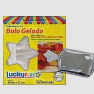 Embalagem Bolo Gelado Dourada: 100-500 Unidades - imagem 2