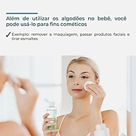 Algodão Topz: Kit 4 Pacotes com 100 Unidades - imagem 1