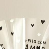 Etiqueta Adesiva Obrigado Pela Presença Clássica – Elegância em 100 Unidades - imagem 2